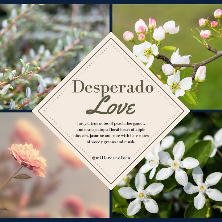 Miller Candle Co. - Venta al por mayor Ceras perfumadas - Desperado Love Cera para Derretir