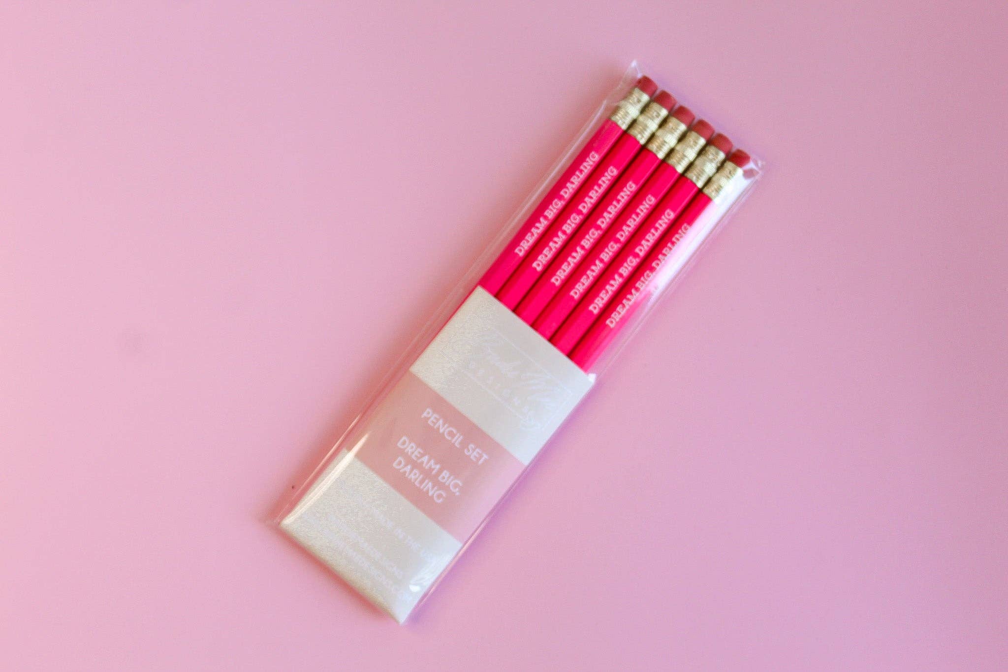 Birdie Mae Designs - Wholesale Pencil - "Dream Big, Darling" Pencil Set3