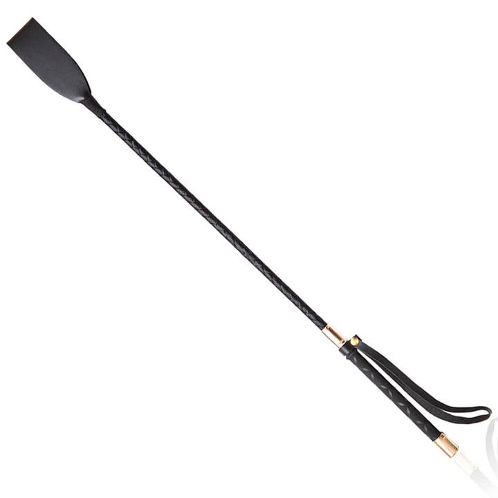 Crop - PU Leather Tip Riding Crop With Pro Handle for wholesale by Plesur Body Products