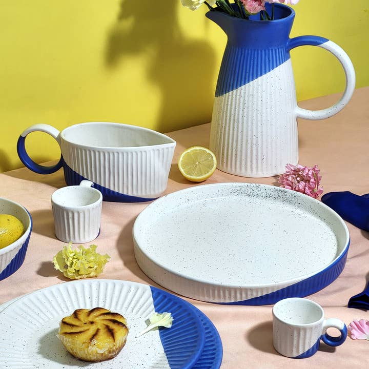 Pó de Barro - Wholesale Cake Stand - New Cake Plate Blue1