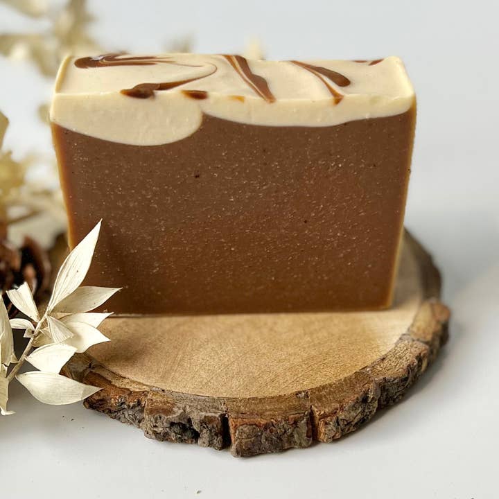 Spiced Vanilla Chai Soap for wholesale by Sprigs + Twigs