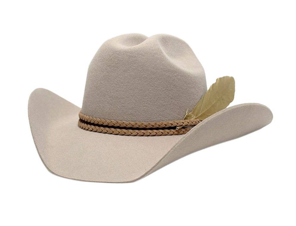 Epoch hats - Vente Chapeau de cowboy – unisexe - Chapeau de cowboy western en feutre de laine australien8