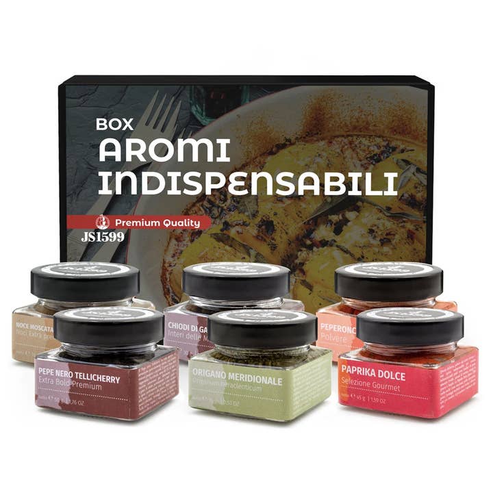 JS1599 - Wholesale Dried Spice Mix - Spice Box - The Essentials