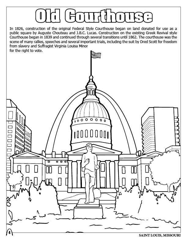 Really Big Coloring Books | ColoringBook.com - Wholesale Coloring & Activity Book - Kids & Baby - Saint Louis ‘Gateway to the West’ Coloring Book 8.5 x 111