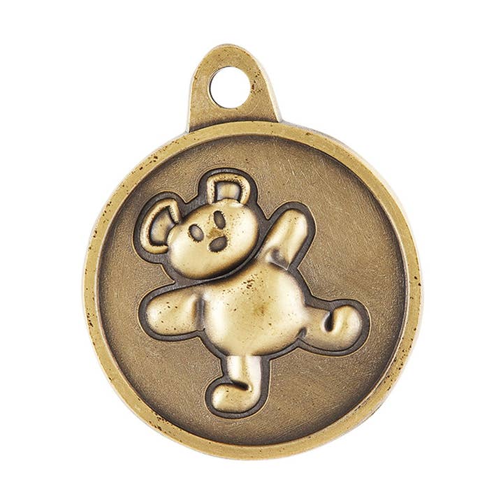 Etiqueta de identificação do ursinho de pelúche por atacado de Hot Dogs All Dressed