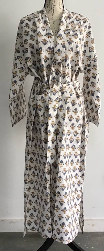 natural habitat - Wholesale Robe - Women's - Robe Silvia Blue2