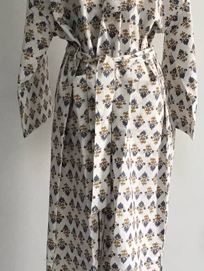 natural habitat - Wholesale Robe - Women's - Robe Silvia Blue2