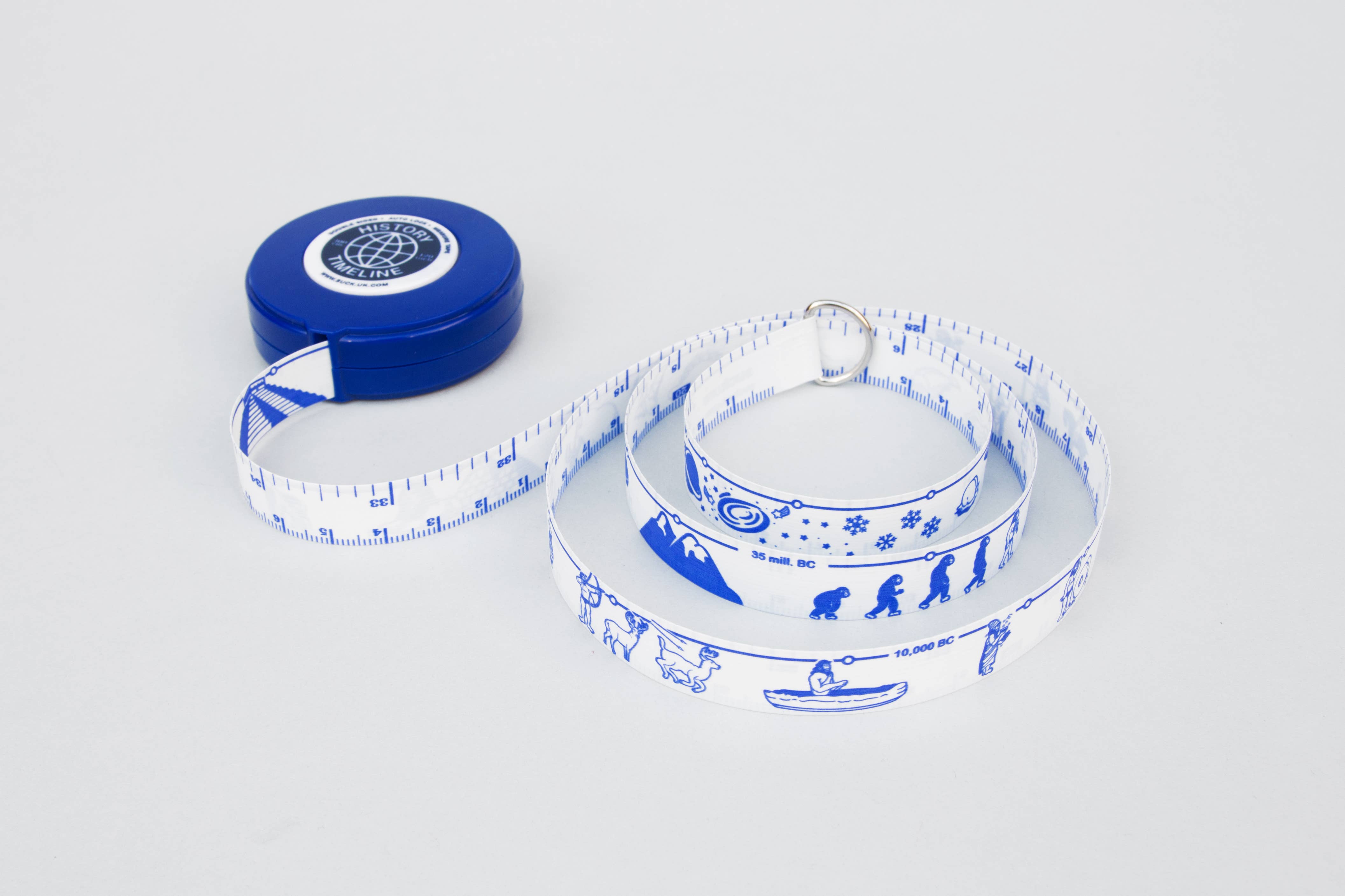 SUCK UK Ltd - USA - Wholesale Measuring Tape - World Timeline Tape3