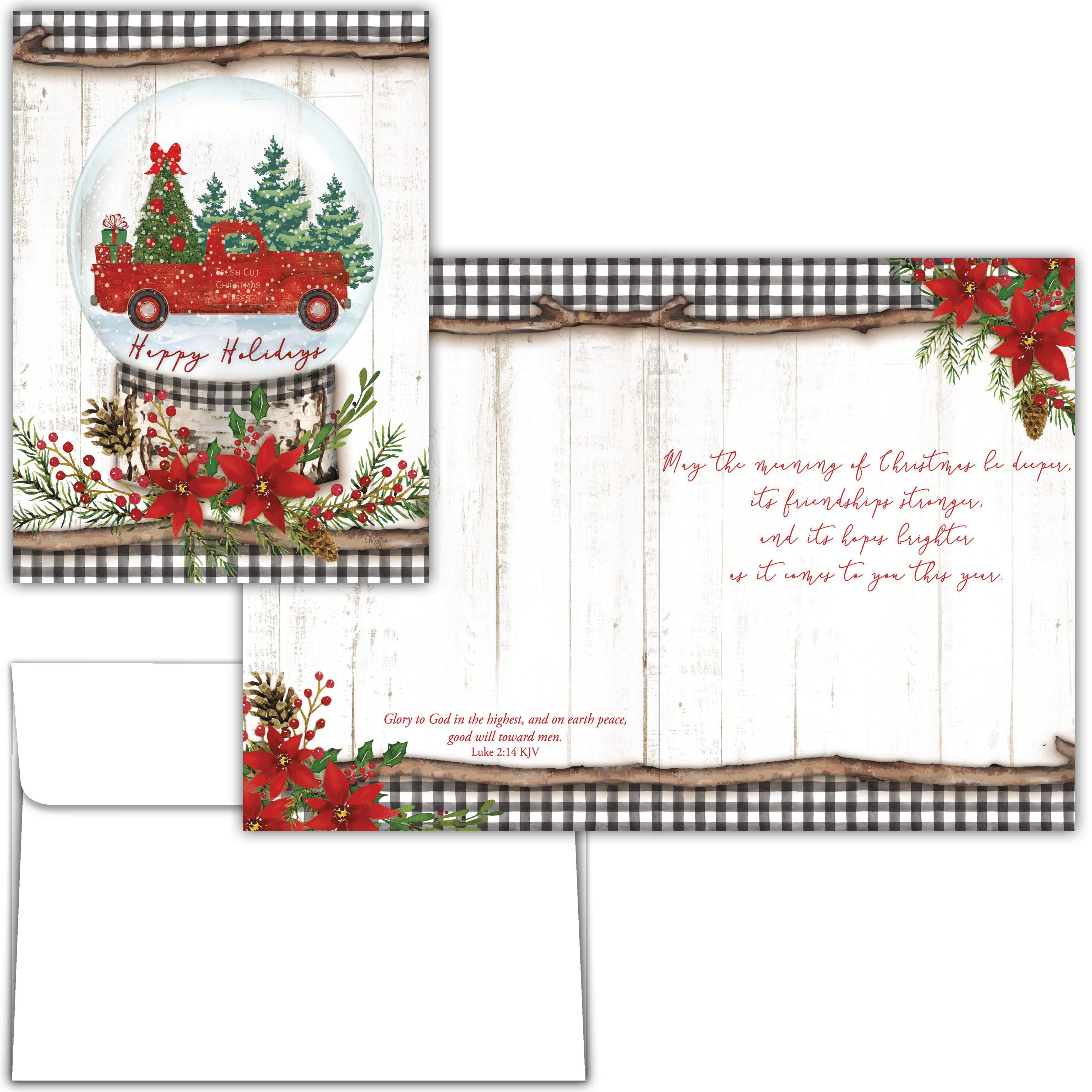 Crown Point Graphics - Wholesale Christmas Card - Religious Boxed Christmas Cards, Joy to the World, 12 Cards14
