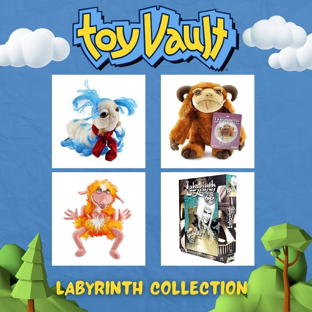 Kurated Korner - Venta al por mayor Peluche - Niños y bebés - Figura de peluche Toy Vault Labyrinth Ludo8