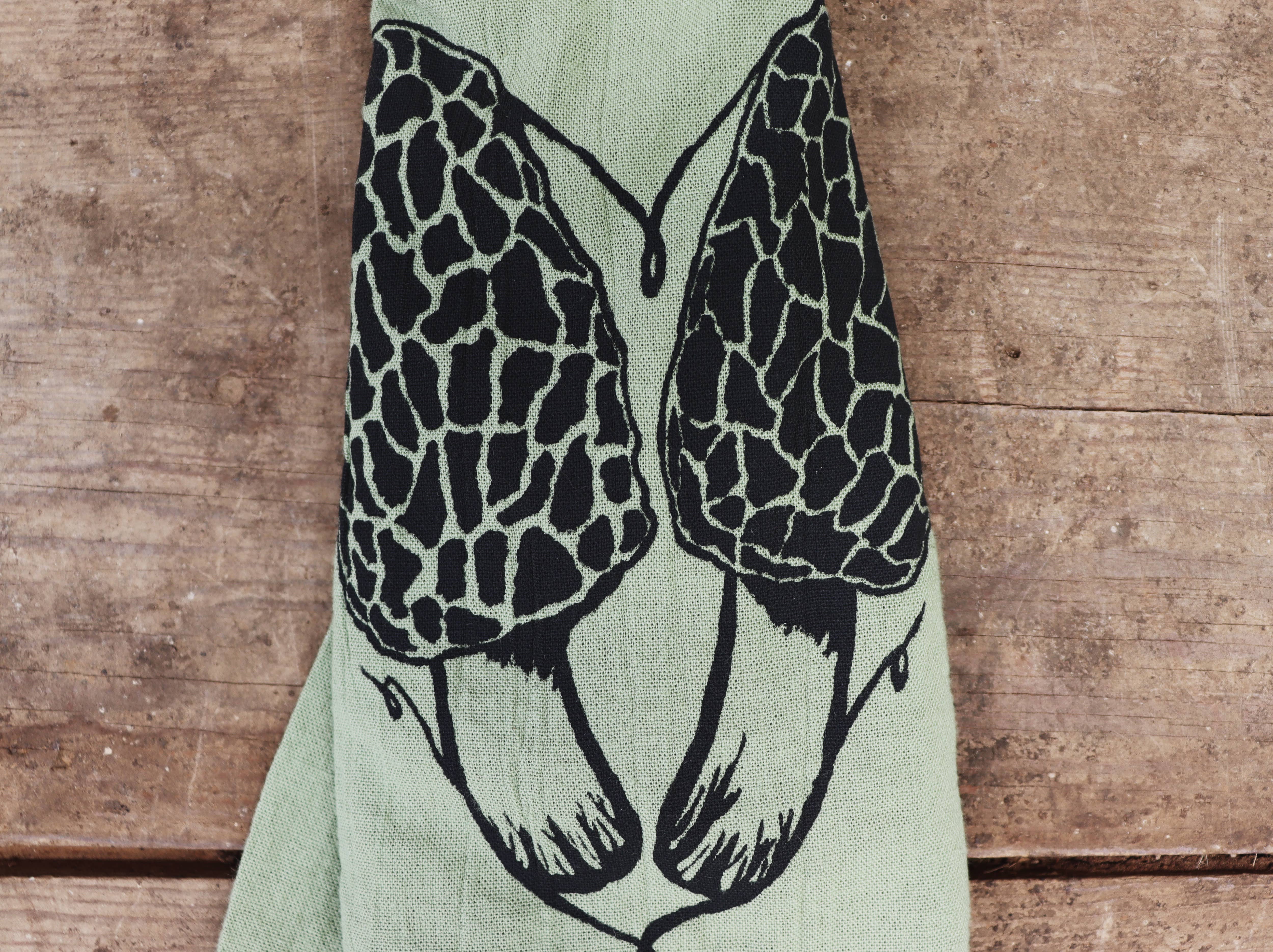 MOTH WOOD - Wholesale Tea Towel - Hand Screen Printed Cotton Tea Towels6