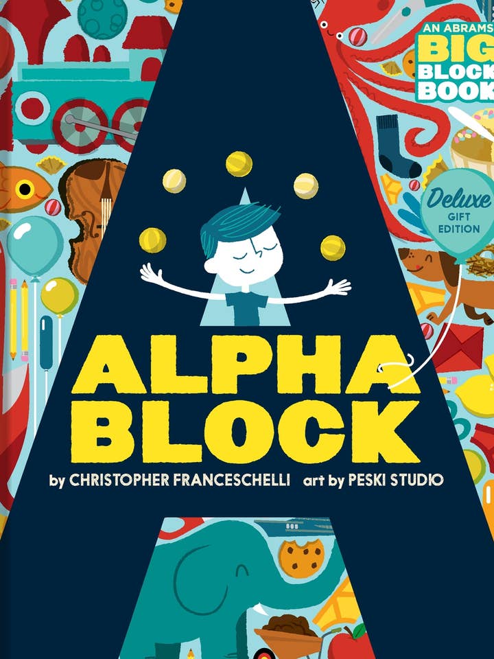 Alphablock: Deluxe Gift Edition (An Abrams BIG Block Book) for wholesale by Abrams