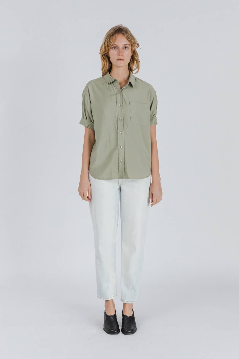 MOD REF - Wholesale Button Down Shirt - Women's - The Kala Top18