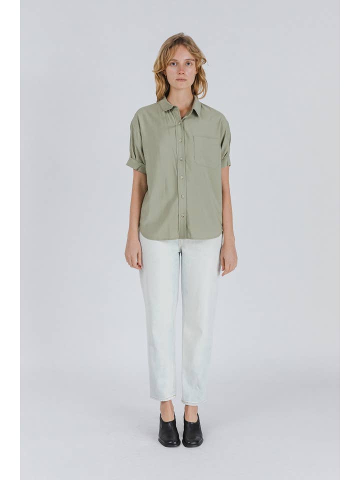 All Row - Wholesale Button Down Shirt - Women's - The Kala Top2