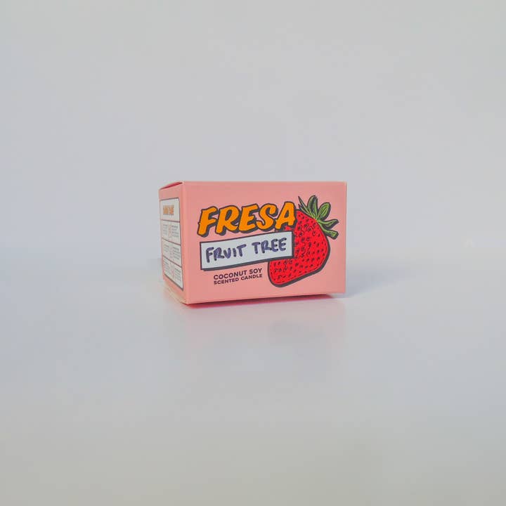 Fresa Creative - Wholesale Jar/Filled Candle - Fruit Tree / Apricot Mini Candle / Latina + Midwest Inspired1