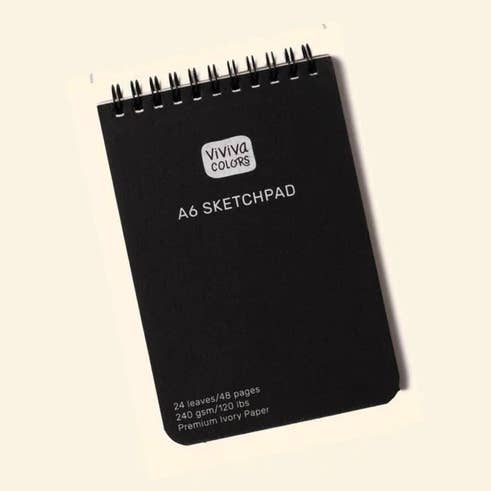 Refill Sketchpad - A6 Travel Paint Kit for wholesale by Viviva Colors