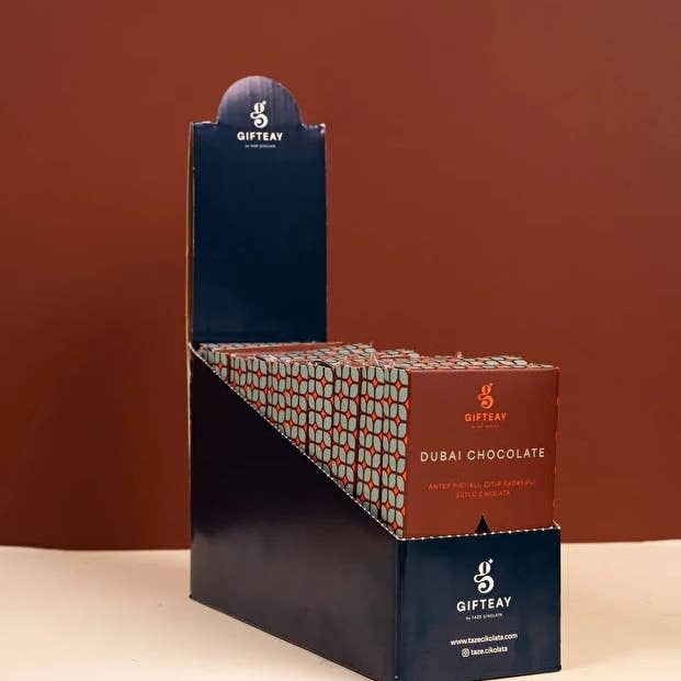 Aladdin - Wholesale Chocolate bar - Dubai Chocolate 200g Turkish Premium Halal Artisan5