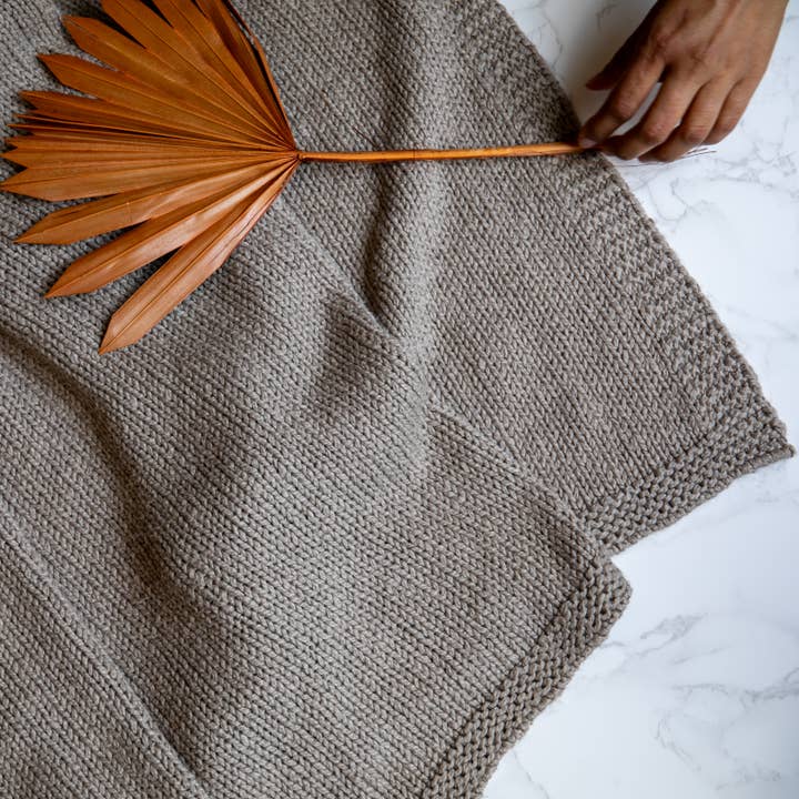 Zrestha - Stone - Manta 100% algodão orgânico por atacado de Pink Lemonade