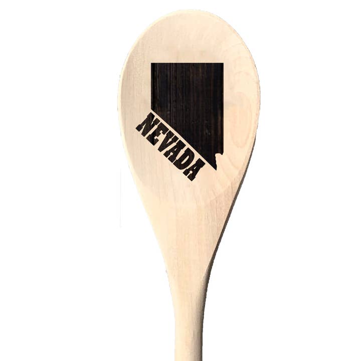 Nevada State Wooden Spoon for wholesale by Layne Wilson