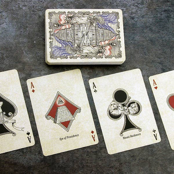 Collectible Playing Cards - Wholesale Playing Cards - Bicycle US Presidents Playing Cards (Red)3