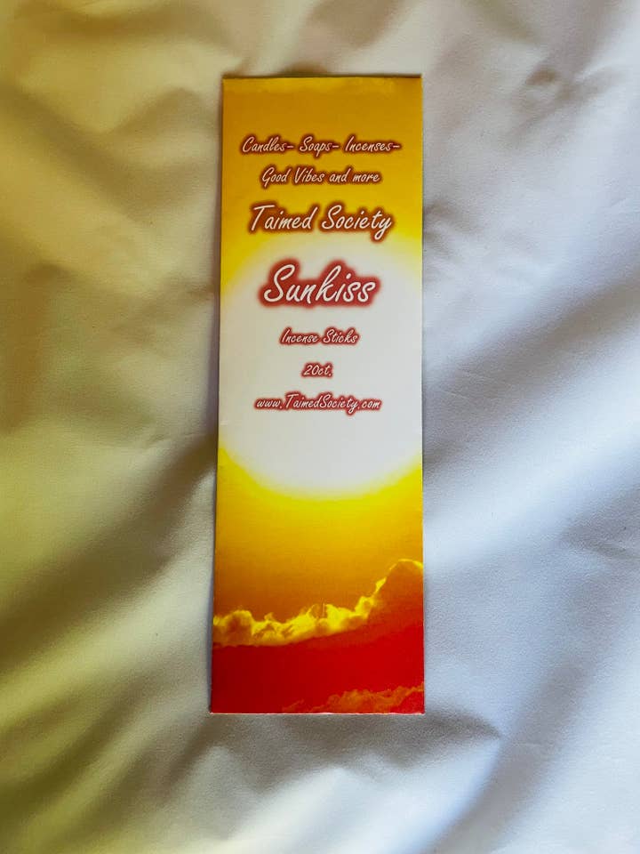 Sunkiss Incense Pack for wholesale by Taimed Society