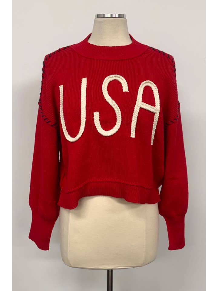 AEMI + CO - Wholesale Knit Sweater - Women's - 3249EK USA Sweater 212