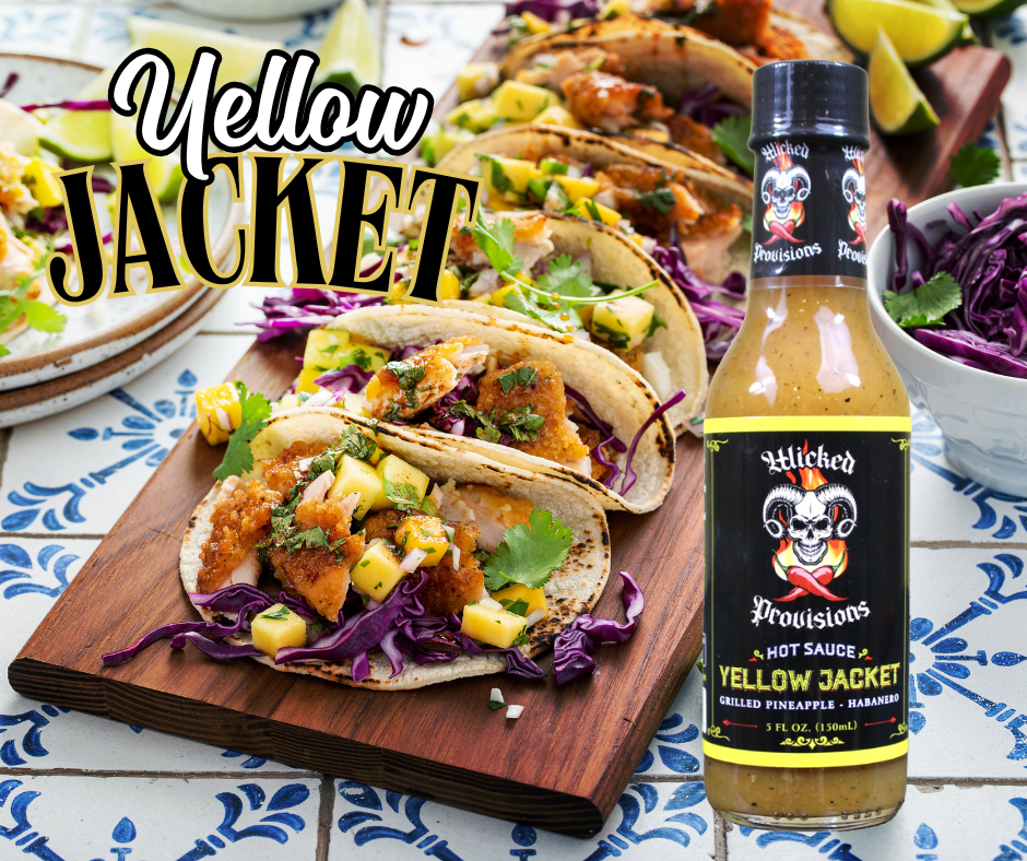 Chef Flaco's Gourmet Foods - Wholesale Hot Sauce - Wicked Provisions - Yellow Jacket Hot Sauce1