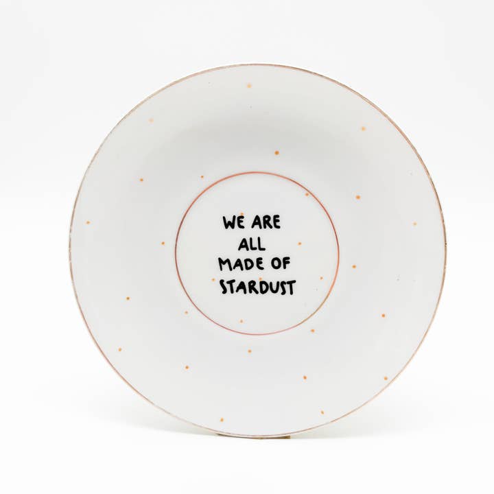 Plaque murale petite NOUS SOMMES TOUS FAITS DE POUSSIÈRE D'ÉTOILES pour la vente par ohRuby