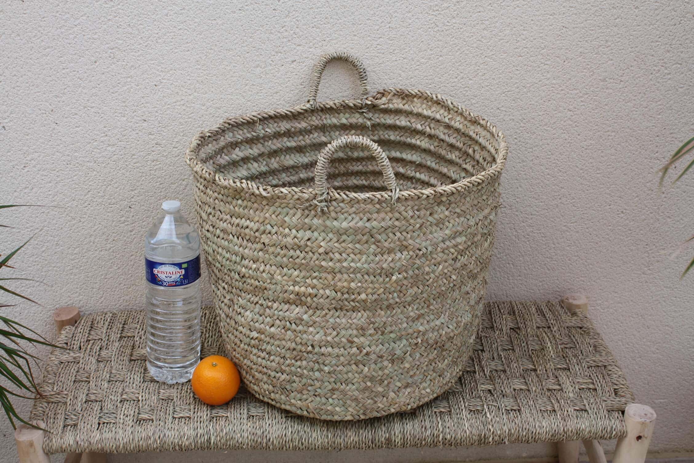 Boutique Huléti - Wholesale Basket - Storage basket - 100% NATURAL - Laundry basket Bac Chest - 4 SIZES to choose from - wicker rattan straw4