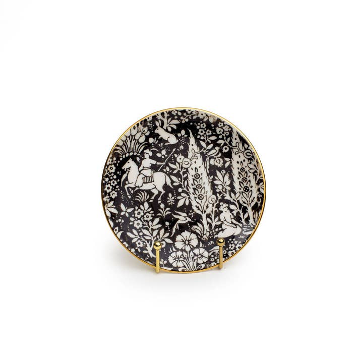 Flair Interiors - Wholesale Dinner Plate - Black And White Side Plates10