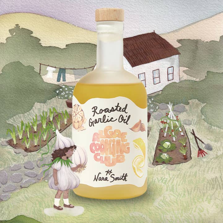 Algae Cooking Club - Wholesale Cooking Oil - Nara's Roasted Garlic Oil (+ Yuzu • Miso) Best Seller6