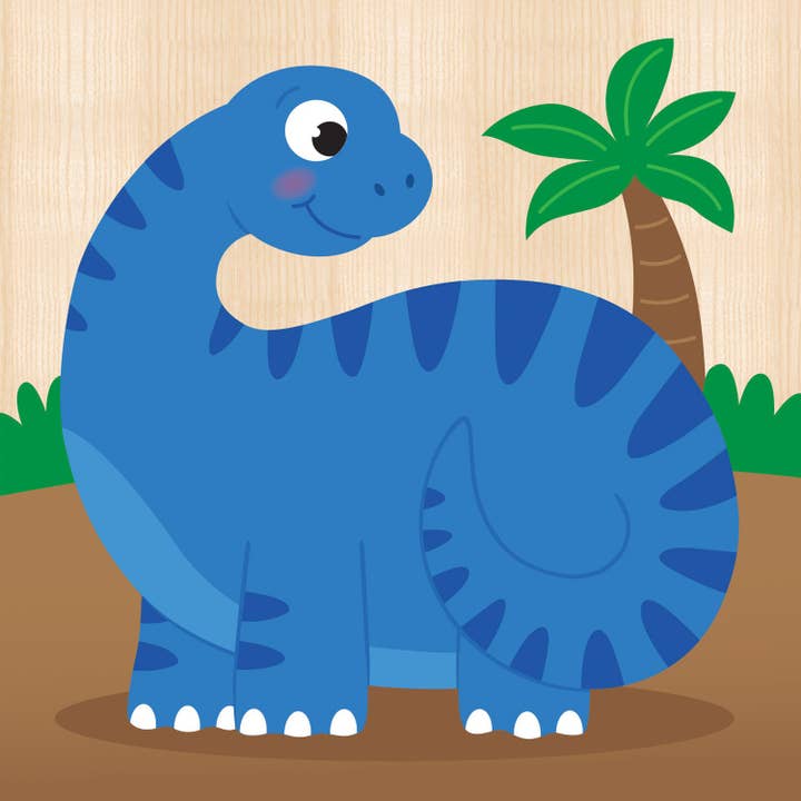 Masterpieces Puzzles - Wholesale Puzzle - Kids - Dinosaurs Chunky Wood Puzzles - Kids 4 Pack2