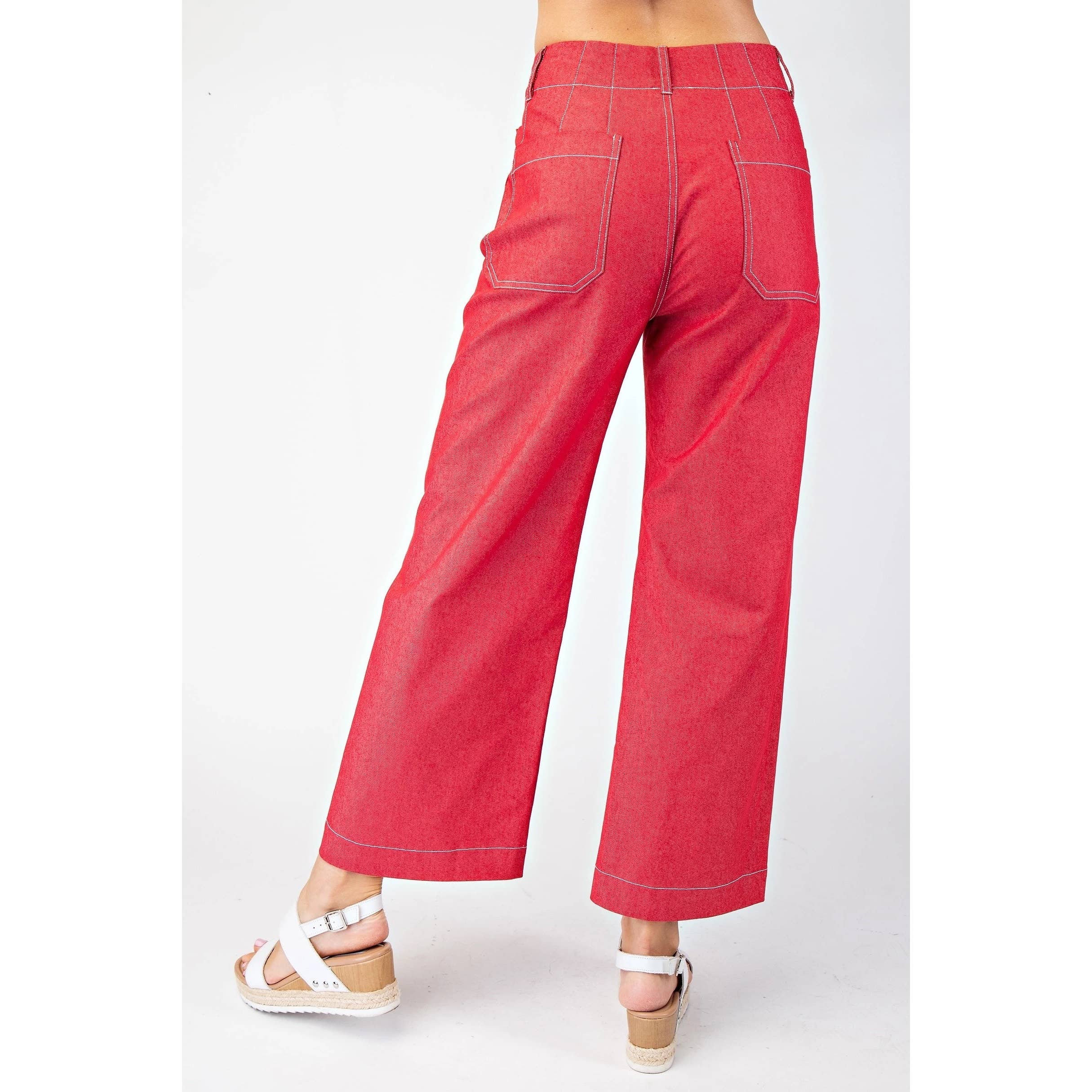 STYLE USA - Vendita all'ingrosso Pantalone - Donna - Nuovi pantaloni corti a gamba larga7