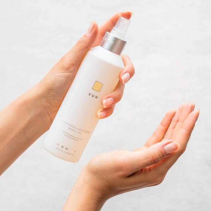 ZENTS - Wholesale Bath/Body Oil - Oolong, ZENTS Luminous & Moisturizing Cashmere Body Oil4