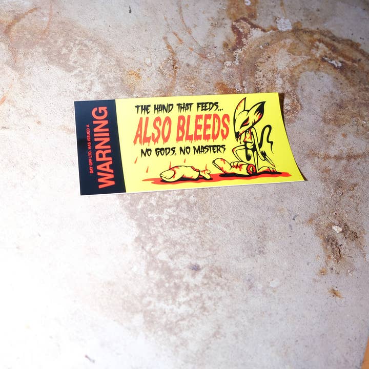 Day Off Ltd. – wholesale Sticker – Warning Sticker1