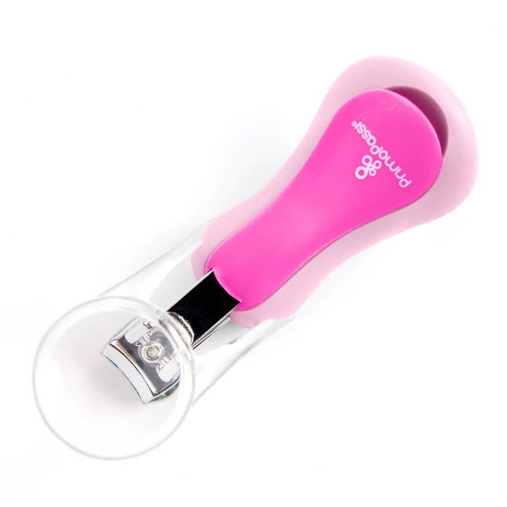 Primo Passi – Großhandel Nagelknipser/-schere – Baby – Primo Passi - Nagelknipser mit Lupe (Pink)