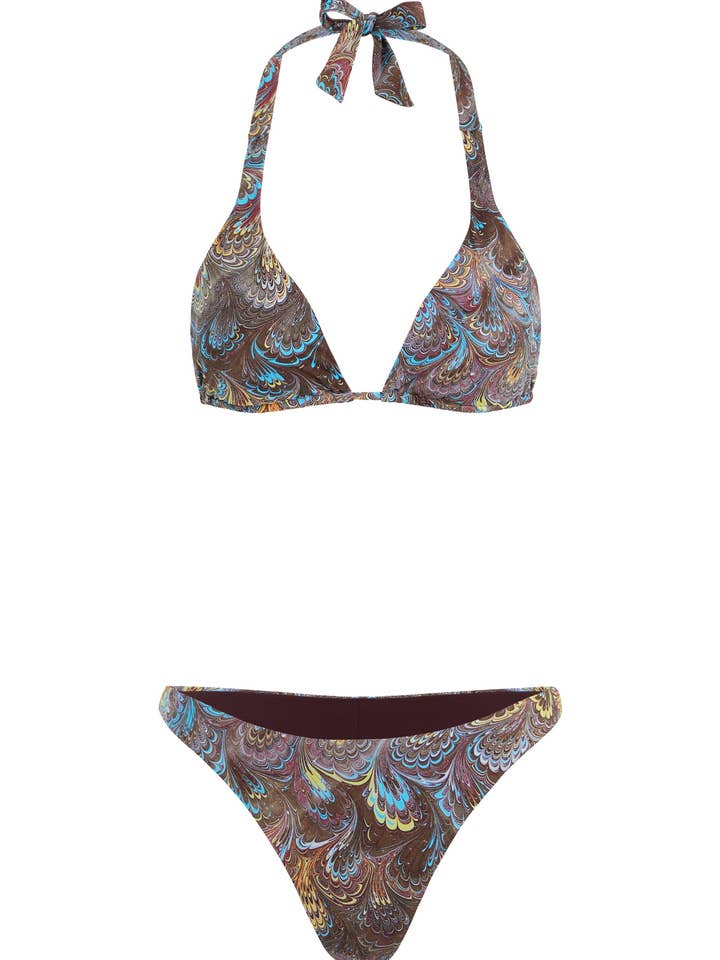 Marmo-Bikini im Neckholder-Stil für den Großhandel von Zemra Swim