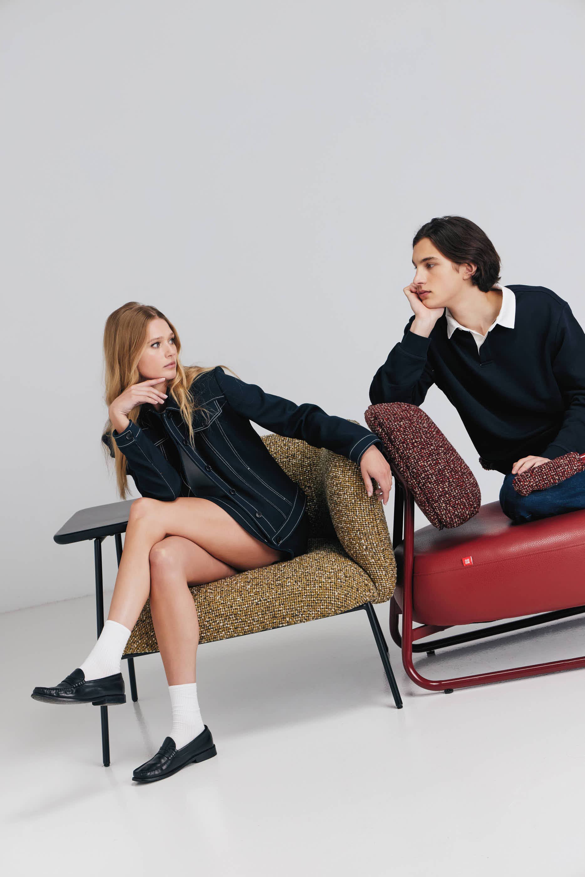 Kodu - Wholesale Chair - Polyester armchair in mottled green tones7