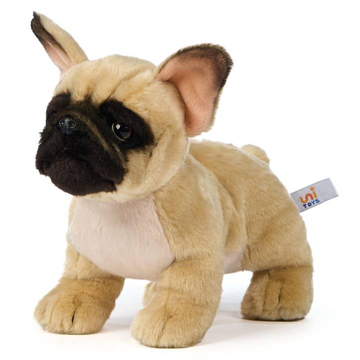 Uni Toys - Wholesale Stuffed/Plush Toy - Kids & Baby - French Bulldog (beige) - cuddly/plush toy