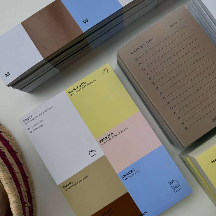 Blåmst - Wholesale Planner - Shopping List / A5 / 52 sheets1