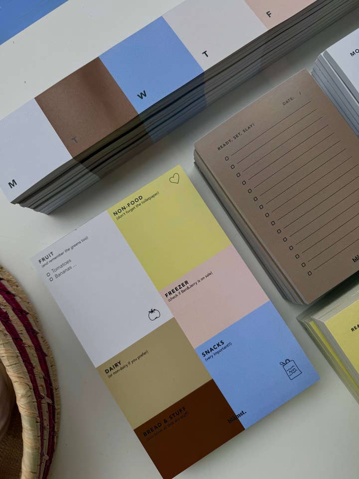 Shopping List / A5 / 52 sheets for wholesale by Blåmst