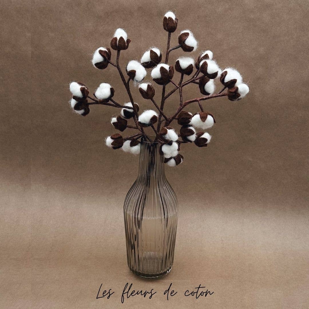 New Heidi – wholesale Artificial flowers – Set of 6 cotton flower branches - New Heidi0