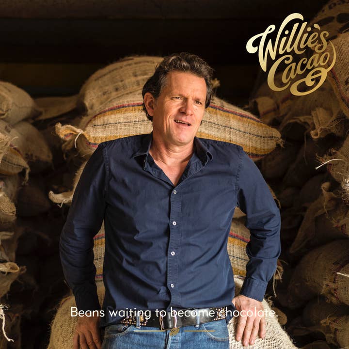 Willie's Cacao – wholesale Chocolate bar – Luscious Orange. Dark chocolate with orange. Vegan. 26g bar6