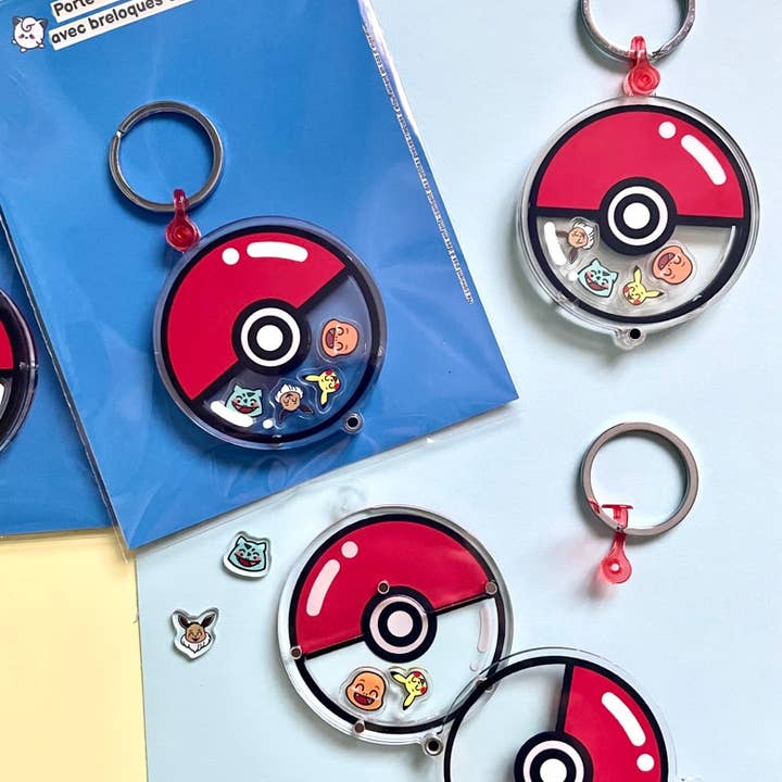 Girafette - Wholesale Keychain - Unisex - Pokeball shaker keychain