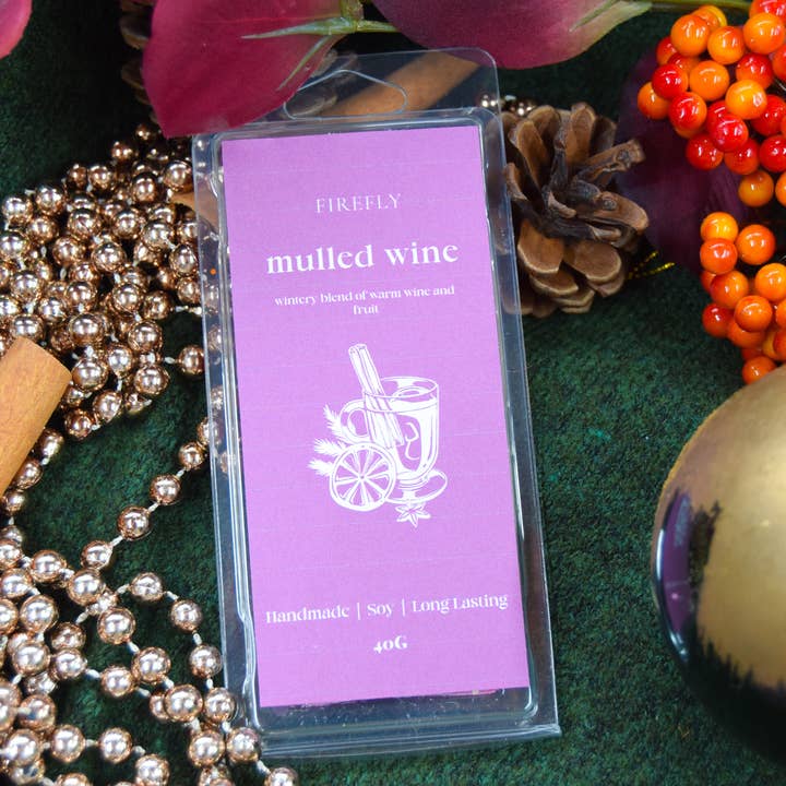 Firefly Handmade Creations ltd - Wholesale Wax melt - Mulled Wine Wax Melt- The Christmas Collection1