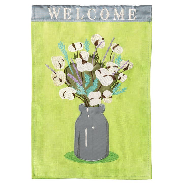 😲 Souther Cotton Welcome Burlap for wholesale by Magnolia