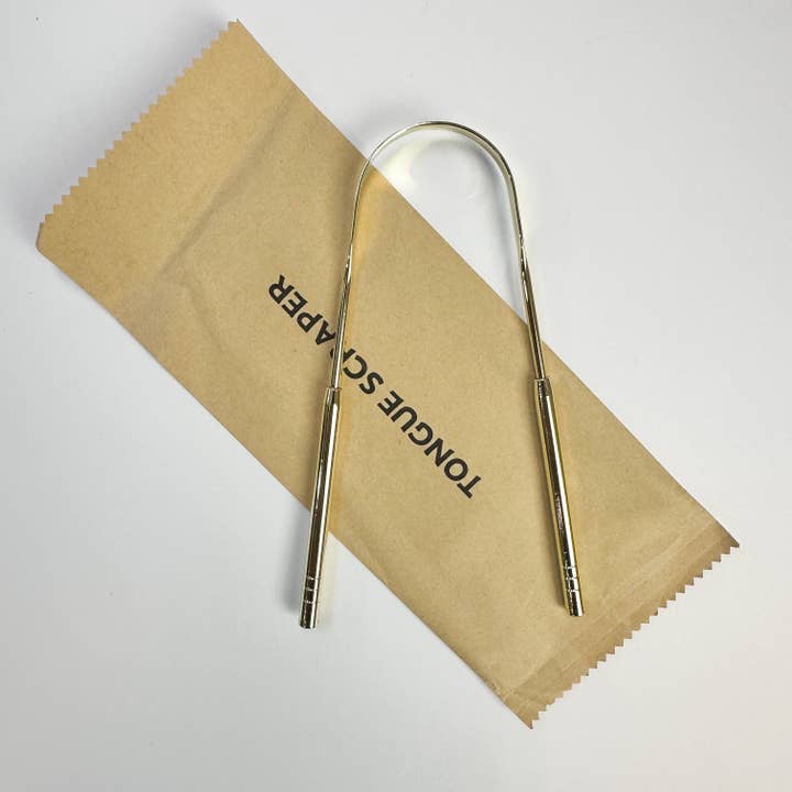 Smile Boutiques - Wholesale Tongue Scraper - Reusable Stainless Steel Tongue Scraper