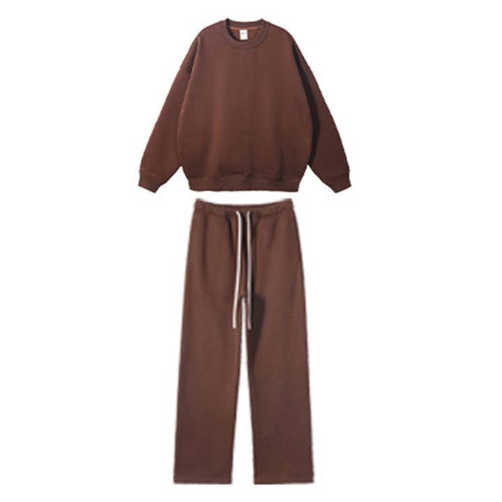 Sodalemon - Wholesale Lounge set – Women's - Men/Women Oversize Fleece-Lined Heavyweight Hoodie and pants18