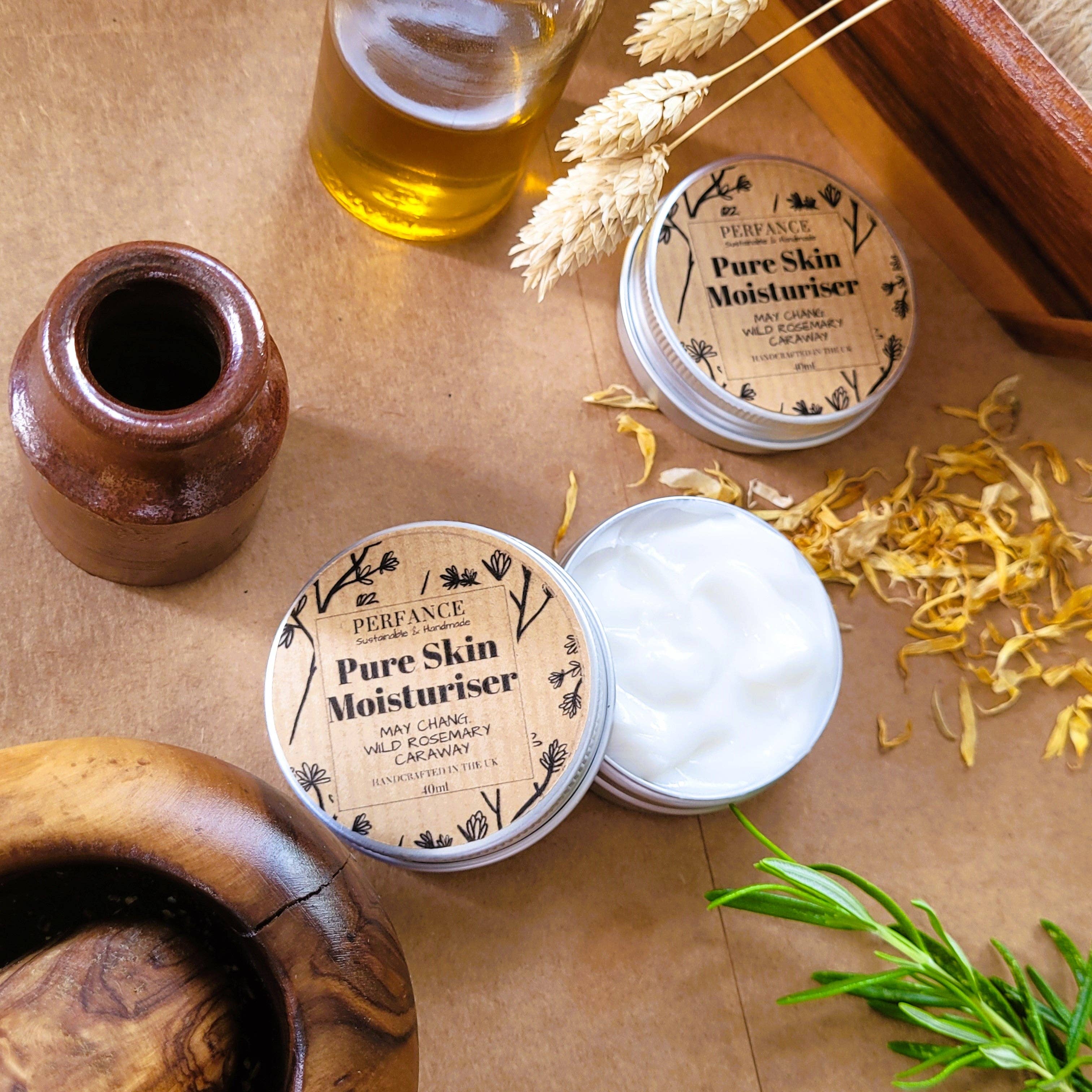 Alina Perfance - Wholesale Facial Moisturizer - Pure Skin Face Moisturiser with May Chang and Wild Rosemary7