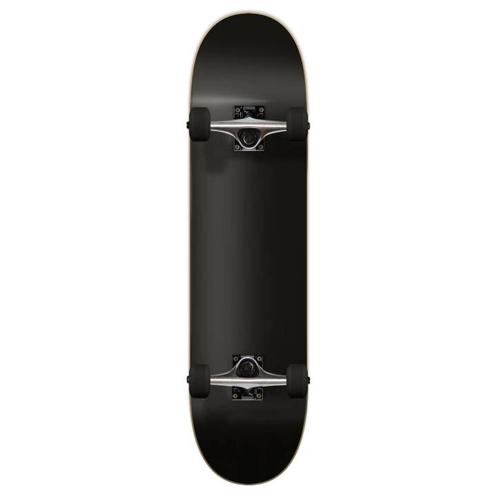 Yocaher Skateboards - Vendita all'ingrosso Skateboard - Blank - Skateboard completo da 7,75", colore: nero macchiato